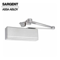 Sargent 281 series compression stop arm iron-body closer with SRI coating, aluminum enamel finish SRG-SRI-281-CPS-EN